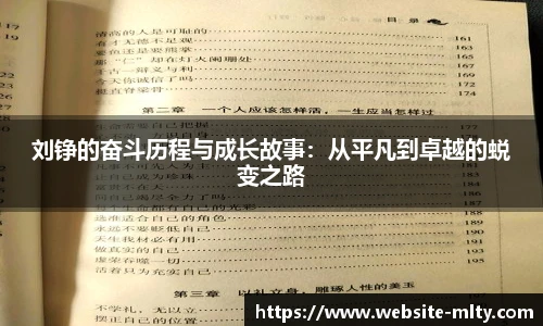 刘铮的奋斗历程与成长故事：从平凡到卓越的蜕变之路